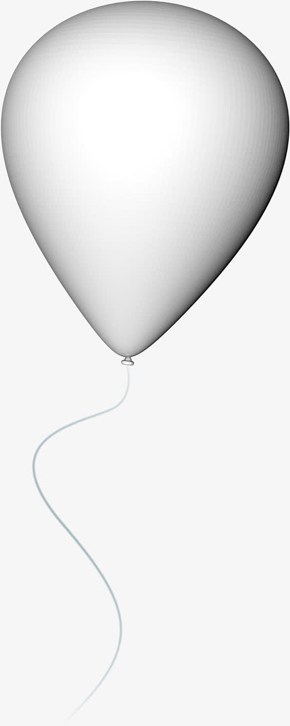 白色气球背景七夕情人节