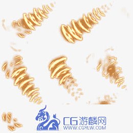 螺旋金色光线
