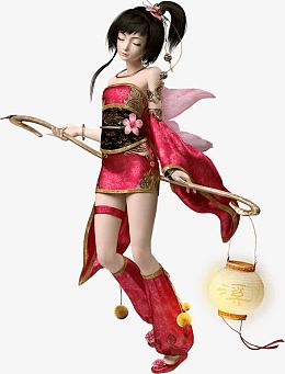 闭眼美女游戏人物