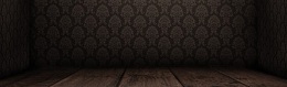 电商黑色花纹背景banner