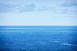 天空与海面风景图片[高清图片