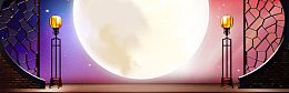 中秋节banner创意设计
