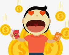 天上掉金币男性人物