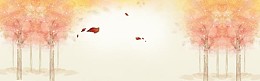 淘宝女装首页秋装海报手绘banner