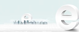 互联网电商e时代banner背景