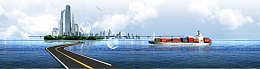环保展板banner背景