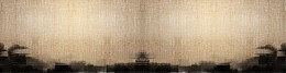 棉麻麻布纹理水墨中国风背景banner