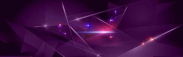 淘宝天猫双紫色几何图形背景