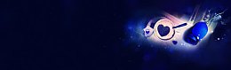 黑蓝色爱情梦幻背景banner