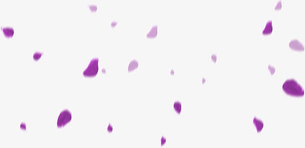 紫色模糊花瓣七夕情人节