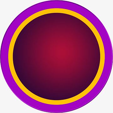 圆形纯色背景紫色黄色红色矢量背景图片