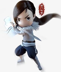 西门吹雪Q版人物