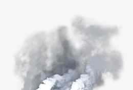 灰色浓烈烟雾背景