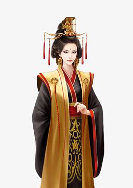 古风立绘女皇帝图片