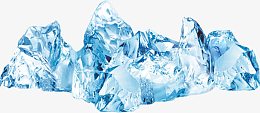 白色冰块素材