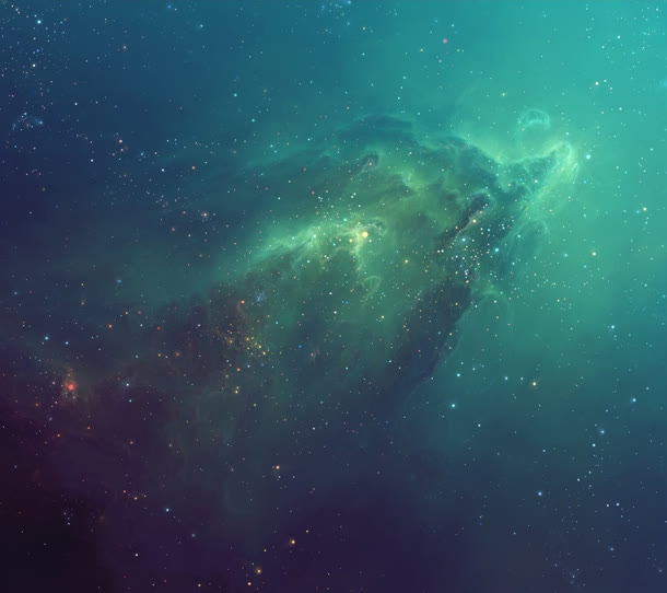 海底星空意境唯美素材