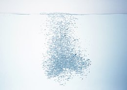 水下泡沫海报背景