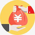 快递宣传册左上角