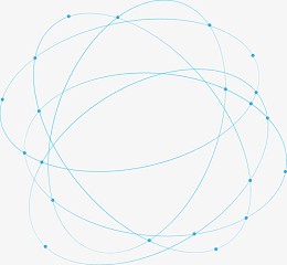 分子原子质子环绕图片