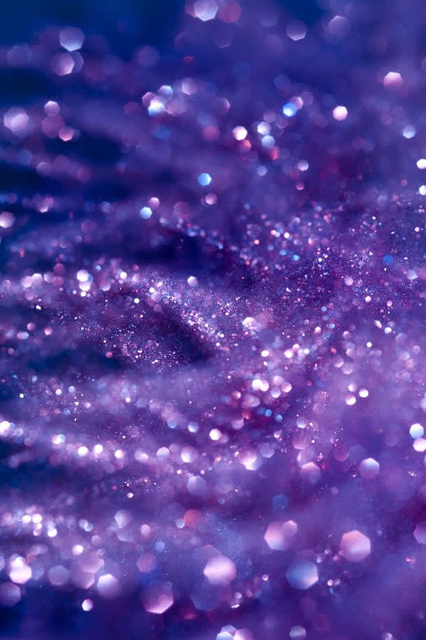 紫色沙粒水晶海报背景