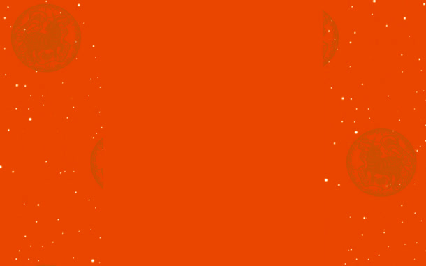 古风橙色背景素材