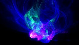 蓝色粉色火焰背景素材