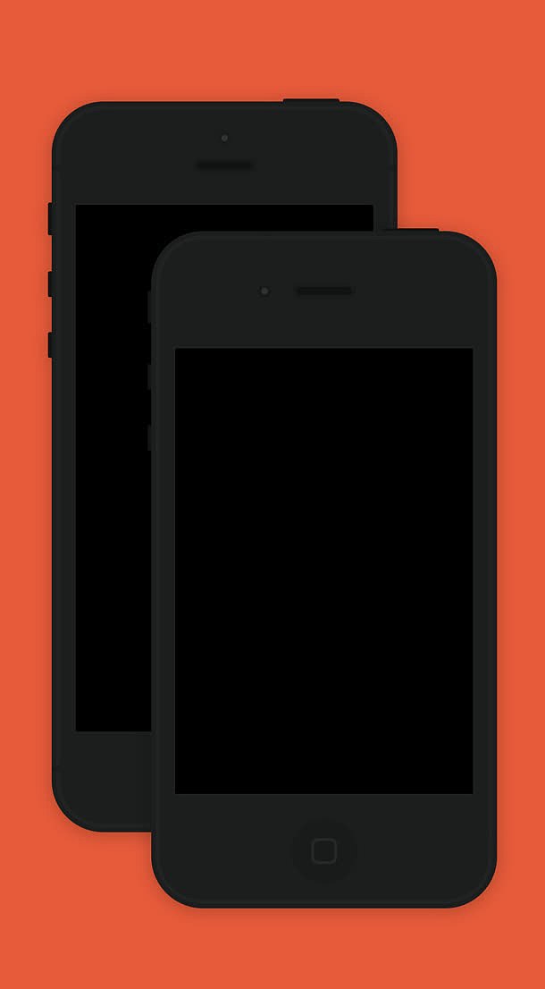 黑色iphone手机图