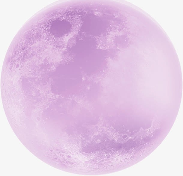 中秋节粉色漂亮月亮