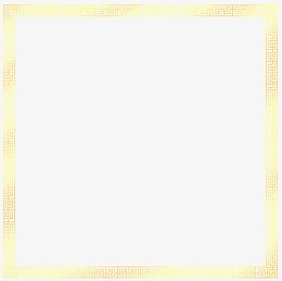 中国风正方形边框花纹中秋
