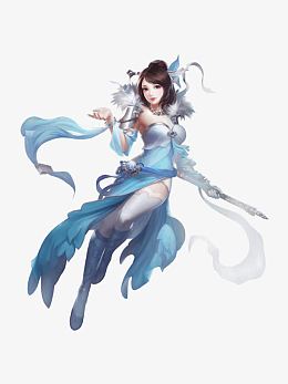 剑侠情愿 腾讯游戏美女
