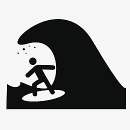 人物黑洞挣扎黑色