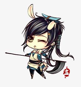 兔耳Q版少侠古风手绘游戏