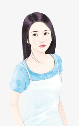 清纯可人的现代少女小说人物