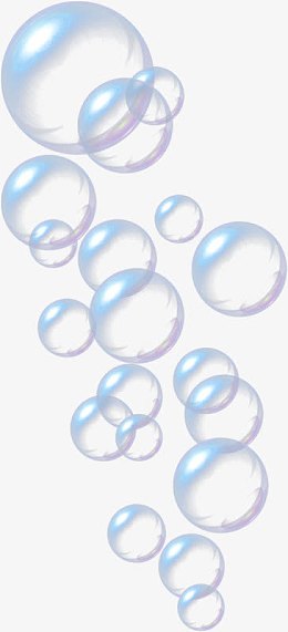 彩色气泡泡沫护肤品美容