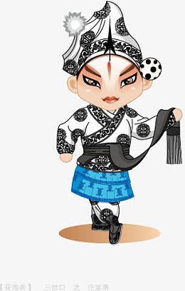 Q版川剧人物武松