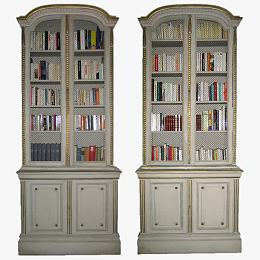 现代感书柜藏书无数