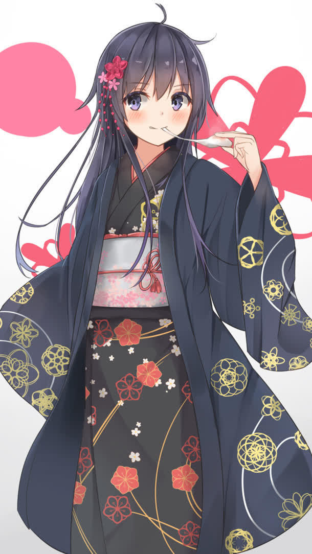 立绘二次元萌妹可爱女素材免费下载_觅元素