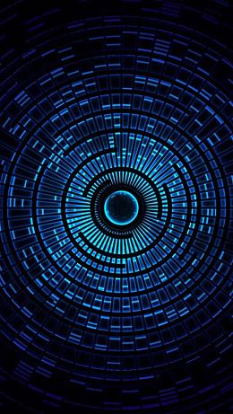 蓝色魔幻科技大屏