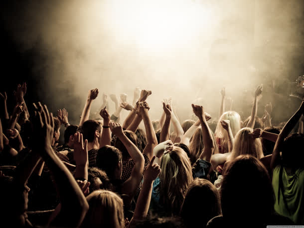 音乐会欢呼的人群免抠素材免费下载_觅元素51yuansu.com