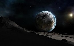 星际月球宽屏背景