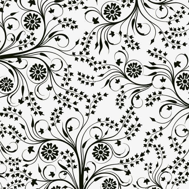 黑色海报线条花纹素材免费下载_觅元素