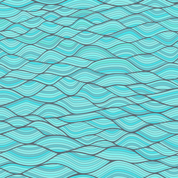 波浪纹理无缝水纹素材免费下载_觅元素