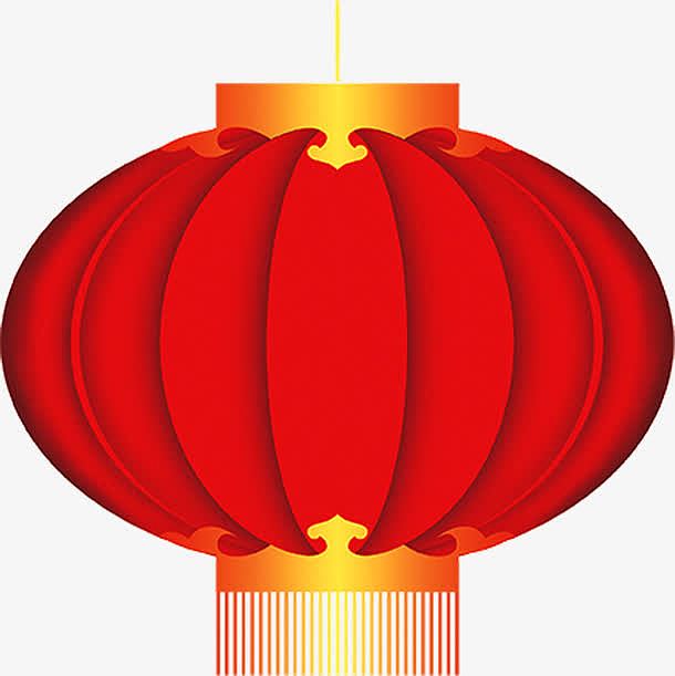 红色手绘中国风灯笼舞台灯光