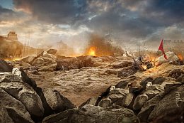 游戏场景烽火战争