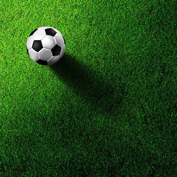 足球绿色草坪高清素材