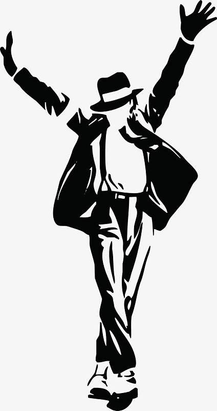 跳舞人物剪影招聘海报