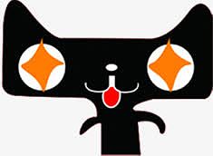 两眼放光的天猫卡通图