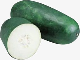 冬瓜蔬菜切开的冬瓜图