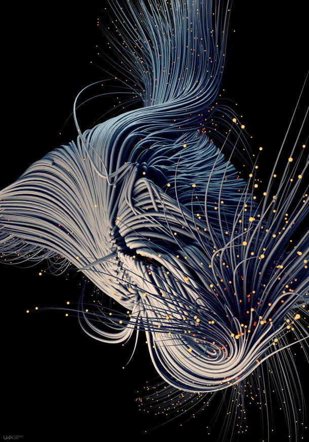 矢量线条组合高清壁纸素材免费下载_觅元素