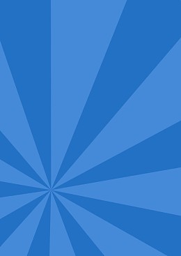 蓝色放射招聘海报
